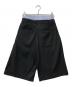 CAMPHOR WOOD (カンファーウッド) トランクスワイドスラックスショーツ ブラック サイズ:M：6000円