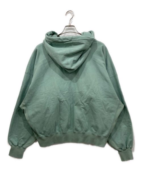 refomed（リフォメッド）refomed (リフォメッド) “KINCHAKU“ ZIPUP HOODIE / 巾着ジップアップフーディー ブルー サイズ:1の古着・服飾アイテム