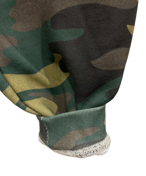 ida sply（アイディーエー サプライ）IDA sply (アイディーエー サプライ) カモ柄ジップパーカー カーキ×ベージュ サイズ:Sの古着・服飾アイテム