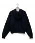 BALLSY.BROTHERS (ボールジーブラザーズ) knit double zip hoodie / ニットダブルジップフーディー ブラック サイズ:M：9000円