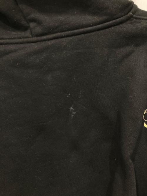 ida sply（アイディーエー サプライ）IDA sply (アイディーエー サプライ) ロゴカモ柄ジップパーカー ブラック サイズ:Mの古着・服飾アイテム