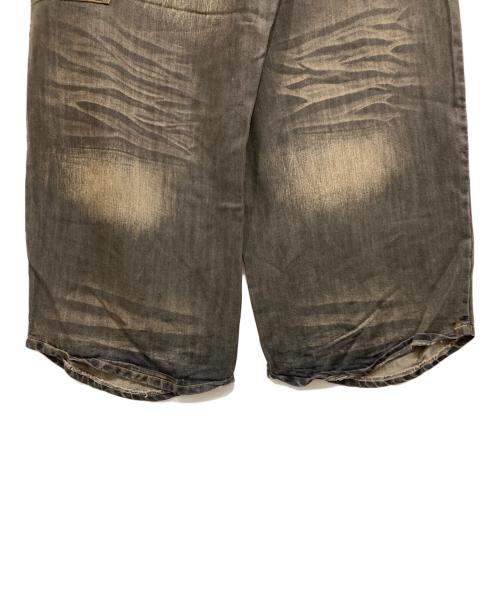 Ballsy.Brothers（ボールジーブラザーズ）BALLSY.BROTHERS (ボールジーブラザーズ) Overdyed wide baggy rayon summer denim / オーバーダイワイドバギーレーヨンサマーデニム インディゴ サイズ:Lの古着・服飾アイテム