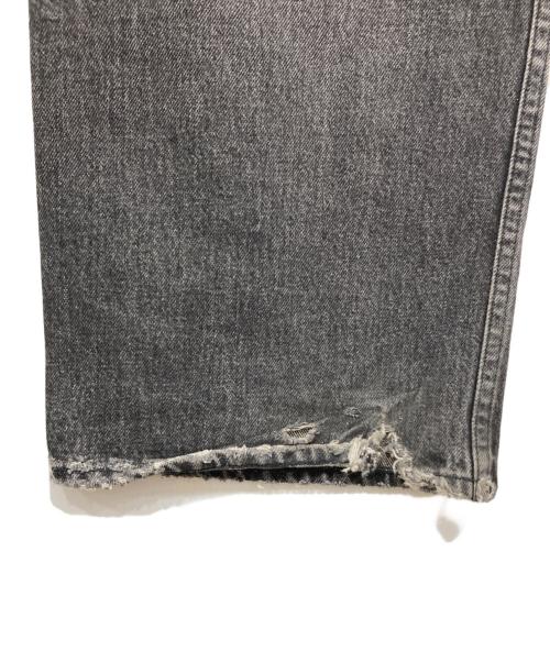 DAIRIKU（ダイリク）DAIRIKU (ダイリク) Straight Cross Embroidery Vintage Denim Pants / ストレートクロスエンブロイダリー ヴィンテージデニムパンツ インディゴ サイズ:85×20の古着・服飾アイテム