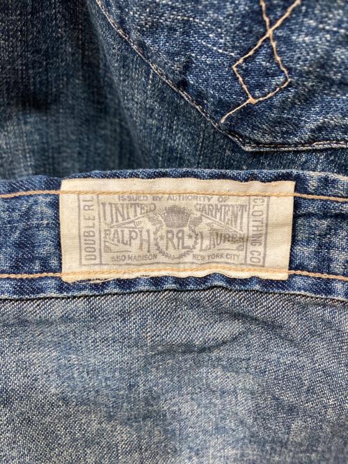 RRL（ダブルアールエル）RRL (ダブルアールエル) ウエスタンシャツ インディゴ サイズ:XXLの古着・服飾アイテム