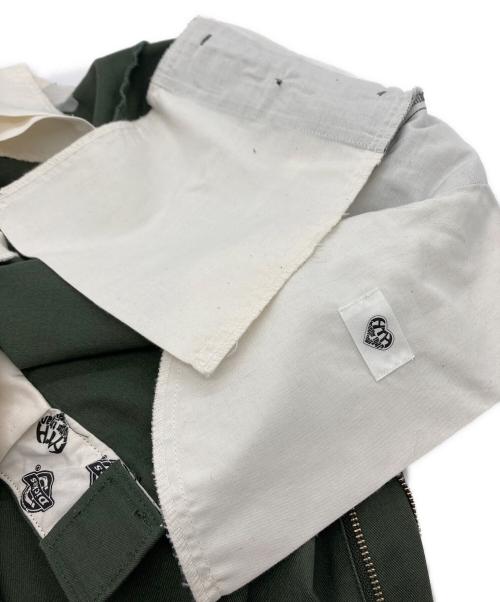 Dickies（ディッキーズ）Dickies (ディッキーズ) HTH (エイチティーエイチ) Side zip wide pants / サイドジップワイドパンツ カーキ サイズ:Mの古着・服飾アイテム