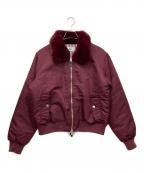 scuffersスカッファー）の古着「ボンバージャケット」｜ボルドー