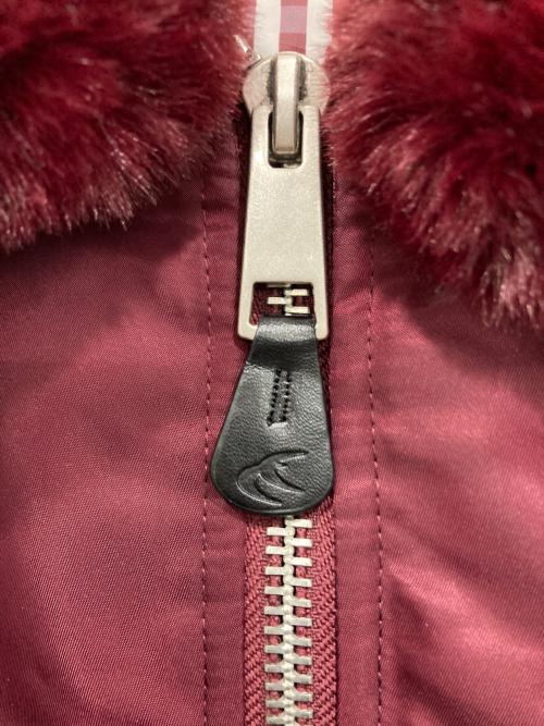 scuffers（スカッファー）scuffers (スカッファー) ボンバージャケット ボルドー サイズ:Mの古着・服飾アイテム