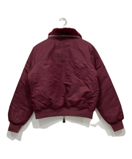 scuffers（スカッファー）scuffers (スカッファー) ボンバージャケット ボルドー サイズ:Mの古着・服飾アイテム