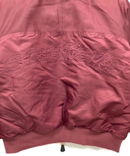 scuffers（スカッファー）scuffers (スカッファー) ボンバージャケット ボルドー サイズ:Mの古着・服飾アイテム
