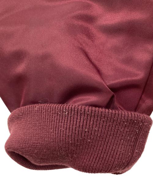 scuffers（スカッファー）scuffers (スカッファー) ボンバージャケット ボルドー サイズ:Mの古着・服飾アイテム
