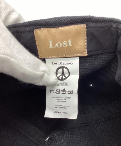 Lost Memory（ロストメモリー）Lost Memory (ロストメモリー) キャップ ブラックの古着・服飾アイテム