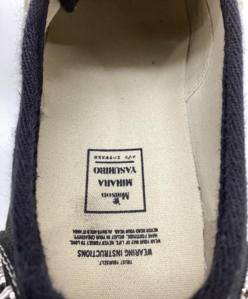 Maison MIHARA YASUHIRO（メゾン ミハラ ヤスヒロ）Maison MIHARA YASUHIRO (メゾン ミハラ ヤスヒロ) BAKER STUDDED LOW / ベイカー スタッズ ロー ブラック サイズ:SIZE 40の古着・服飾アイテム