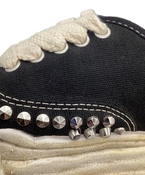 Maison MIHARA YASUHIRO（メゾン ミハラ ヤスヒロ）Maison MIHARA YASUHIRO (メゾン ミハラ ヤスヒロ) BAKER STUDDED LOW / ベイカー スタッズ ロー ブラック サイズ:SIZE 40の古着・服飾アイテム