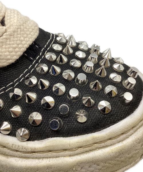 Maison MIHARA YASUHIRO（メゾン ミハラ ヤスヒロ）Maison MIHARA YASUHIRO (メゾン ミハラ ヤスヒロ) BAKER STUDDED LOW / ベイカー スタッズ ロー ブラック サイズ:SIZE 40の古着・服飾アイテム