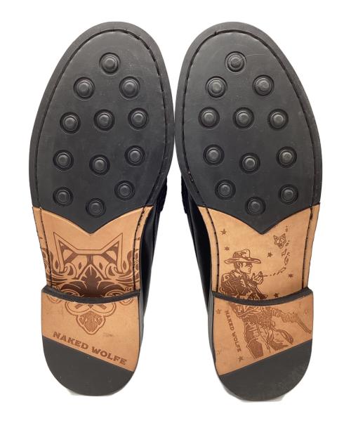 NAKED WOLFE（ネイキッドウルフ）NAKED WOLFE (ネイキッドウルフ) ローファー ブラック サイズ:SIZE 42の古着・服飾アイテム
