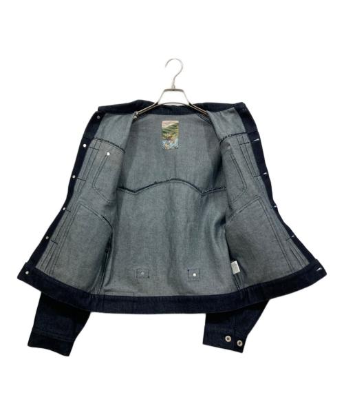 Ballsy.Brothers（ボールジーブラザーズ）BALLSY.BROTHERS (ボールジーブラザーズ) ウエスタンショートデニムジャケット インディゴ サイズ:Lの古着・服飾アイテム