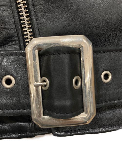 Schott（ショット）Schott (ショット) ワンスター ダブルライダースジャケット ブラック サイズ:38の古着・服飾アイテム