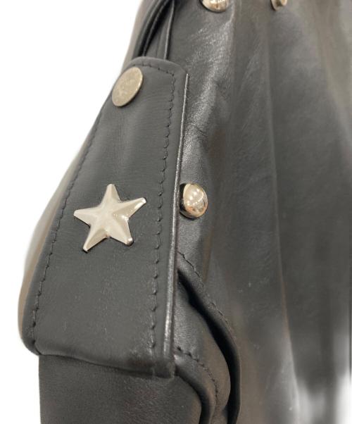 Schott（ショット）Schott (ショット) ワンスター ダブルライダースジャケット ブラック サイズ:38の古着・服飾アイテム