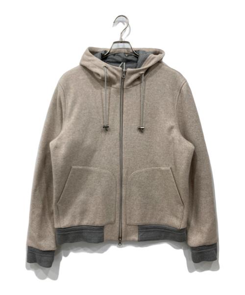 L.B.M.1911（エルビーエム1911）L.B.M.1911 (エルビーエム1911) フーデッドパーカー ベージュ サイズ:52の古着・服飾アイテム