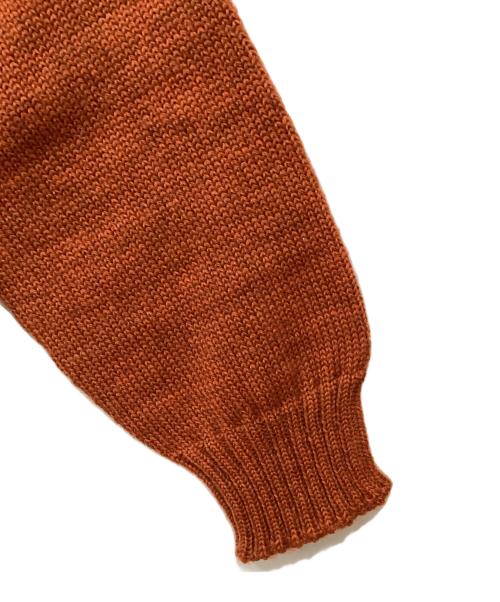 GUERNSEY WOOLLENS（ガンジーウーレンズ）GUERNSEY WOOLLENS (ガンジーウーレンズ) ウールニット オレンジ サイズ:42の古着・服飾アイテム