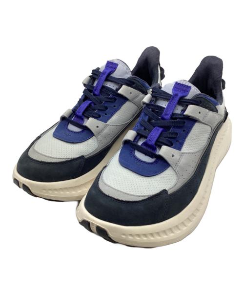 UGG（アグ）UGG (アグ) ローカットスニーカー ネイビー×ホワイト サイズ: 27cmの古着・服飾アイテム