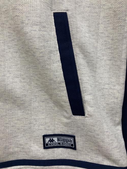 KAPPA（カッパ）Kappa (カッパ) トラックジャケット ホワイト×ネイビー サイズ:Oの古着・服飾アイテム