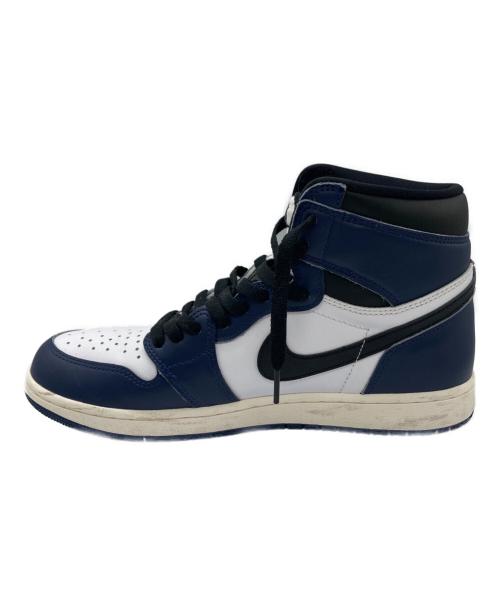 NIKE（ナイキ）NIKE (ナイキ) ハイカットスニーカー ネイビー×ホワイト サイズ:28の古着・服飾アイテム