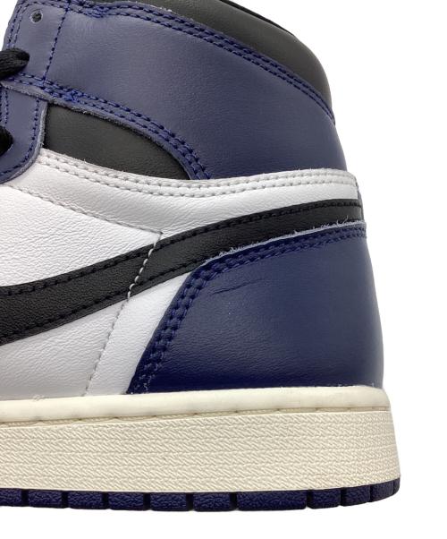 NIKE（ナイキ）NIKE (ナイキ) ハイカットスニーカー ネイビー×ホワイト サイズ:27cmの古着・服飾アイテム