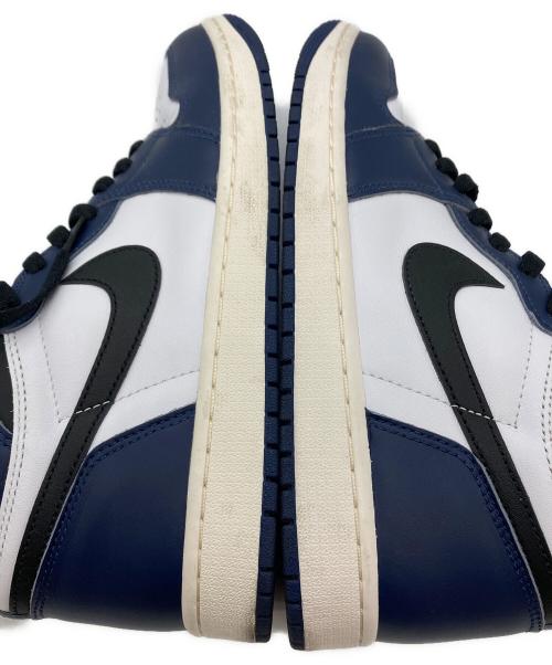 NIKE（ナイキ）NIKE (ナイキ) ハイカットスニーカー ネイビー×ホワイト サイズ:28の古着・服飾アイテム