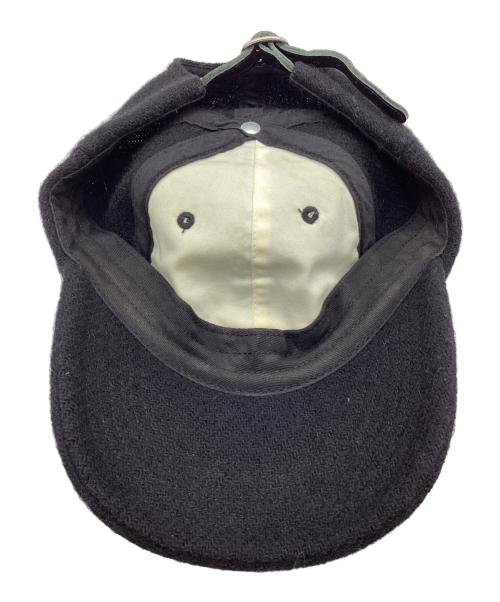 SUPREME（シュプリーム）SUPREME (シュプリーム) Harris Tweed (ハリスツイード) クラシックロゴ6パネルキャップ ブラックの古着・服飾アイテム