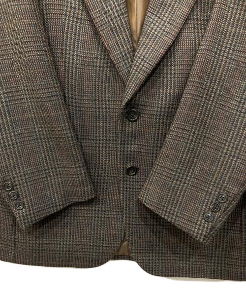 Burberry's（バーバリーズ）Burberry's (バーバリーズ) ウールテーラードジャケット ブラウン サイズ:-の古着・服飾アイテム