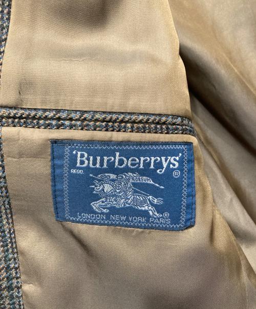 Burberry's（バーバリーズ）Burberry's (バーバリーズ) ウールテーラードジャケット ブラウン サイズ:-の古着・服飾アイテム