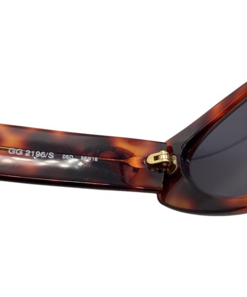 GUCCI（グッチ）GUCCI (グッチ) サングラス ブラウン サイズ:56□16の古着・服飾アイテム