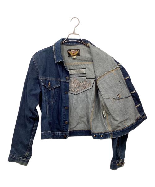 HARLEY-DAVIDSON（ハーレーダビッドソン）HARLEY-DAVIDSON (ハーレーダビッドソン) デニムジャケット インディゴ サイズ:Mの古着・服飾アイテム