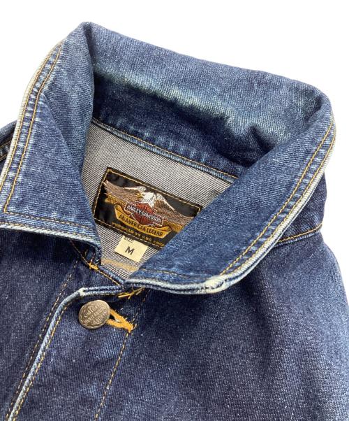HARLEY-DAVIDSON（ハーレーダビッドソン）HARLEY-DAVIDSON (ハーレーダビッドソン) デニムジャケット インディゴ サイズ:Mの古着・服飾アイテム