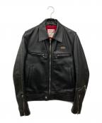 Lewis Leathersルイスレザース）の古着「551 ドミネーター / DOMINATOR レザージャケット」｜ブラック