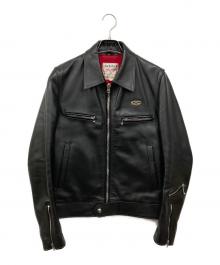 Lewis Leathers（ルイスレザース）の古着「551 ドミネーター / DOMINATOR レザージャケット」｜ブラック