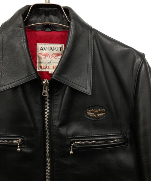 Lewis Leathers（ルイスレザース）Lewis Leathers (ルイスレザース) 551 ドミネーター / DOMINATOR レザージャケット ブラック サイズ:36の古着・服飾アイテム