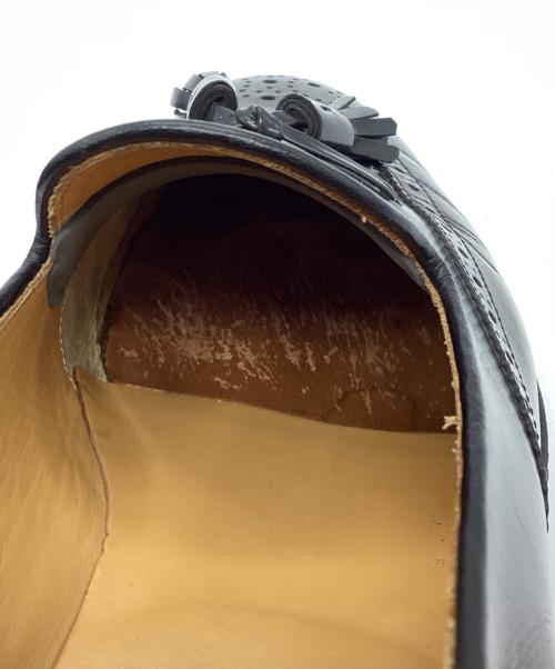 BURBERRY LONDON（バーバリーロンドン）BURBERRY LONDON (バーバリーロンドン) タッセルローファー ブラック サイズ:25 1/2の古着・服飾アイテム