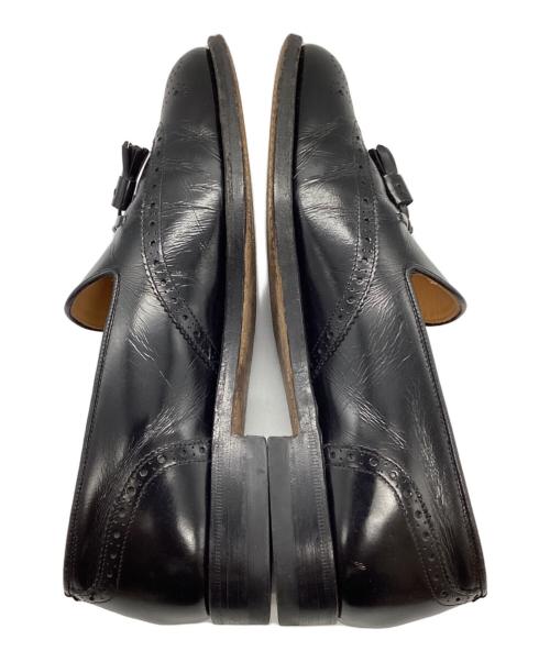 BURBERRY LONDON（バーバリーロンドン）BURBERRY LONDON (バーバリーロンドン) タッセルローファー ブラック サイズ:25 1/2の古着・服飾アイテム