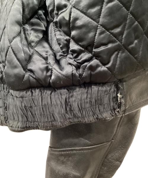 CHEVIGNON（シェビニオン）CHEVIGNON (シェビニオン) レザージャケット ブラック サイズ:Lの古着・服飾アイテム