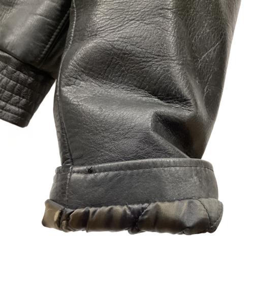 CHEVIGNON（シェビニオン）CHEVIGNON (シェビニオン) レザージャケット ブラック サイズ:Lの古着・服飾アイテム