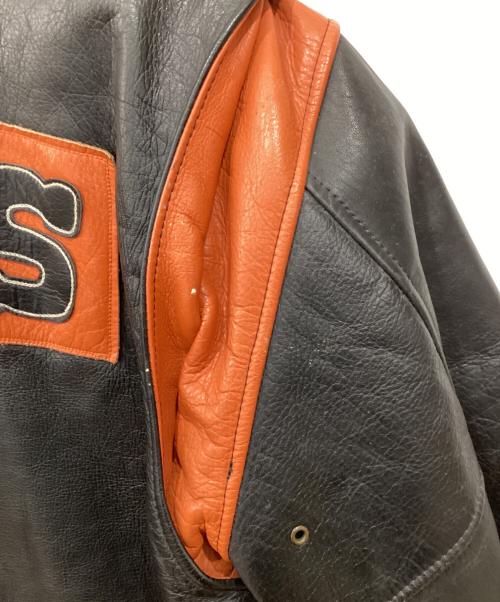 CHEVIGNON（シェビニオン）CHEVIGNON (シェビニオン) レザージャケット ブラック サイズ:Lの古着・服飾アイテム