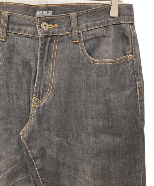 stussy（ステューシー）stussy (ステューシー) デニムパンツ ブラック サイズ:SIZE 30の古着・服飾アイテム