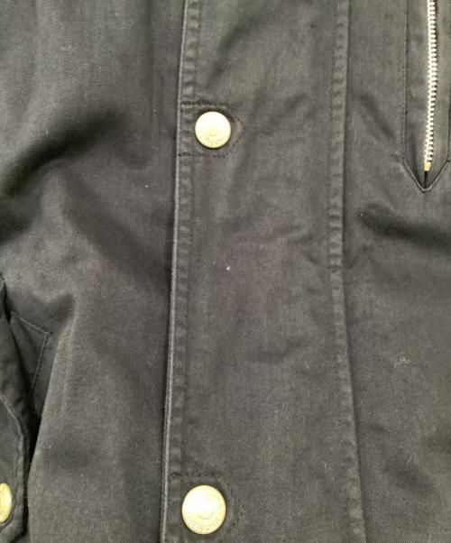 Eddie Bauer（エディーバウアー）Eddie Bauer (エディーバウアー) フーデッドジャケット ネイビー サイズ:Sの古着・服飾アイテム