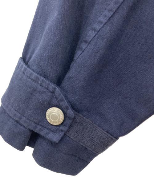Eddie Bauer（エディーバウアー）Eddie Bauer (エディーバウアー) フーデッドジャケット ネイビー サイズ:Sの古着・服飾アイテム