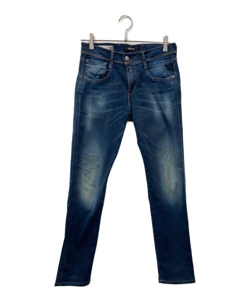 REPLAY（リプレイ）REPLAY (リプレイ) X-LITE ANBASS 10.75oz ハイパーフレックスストレッチデニム インディゴ サイズ:29の古着・服飾アイテム