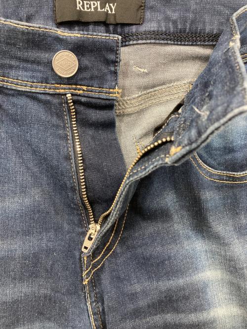 REPLAY（リプレイ）REPLAY (リプレイ) X-LITE ANBASS 10.75oz ハイパーフレックスストレッチデニム インディゴ サイズ:29の古着・服飾アイテム