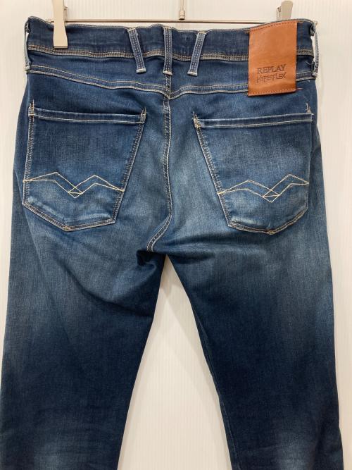 REPLAY（リプレイ）REPLAY (リプレイ) X-LITE ANBASS 10.75oz ハイパーフレックスストレッチデニム インディゴ サイズ:29の古着・服飾アイテム