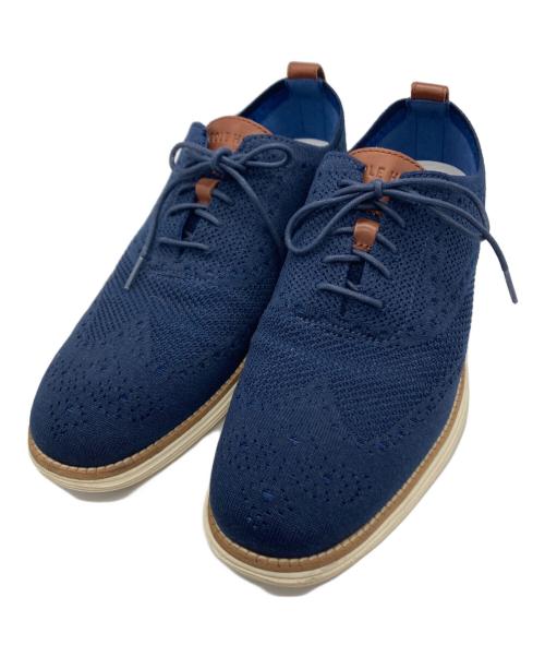 COLE HAAN（コールハーン）COLE HAAN (コールハーン) スティッチライトオックスフォードシューズ ネイビー サイズ:10Mの古着・服飾アイテム
